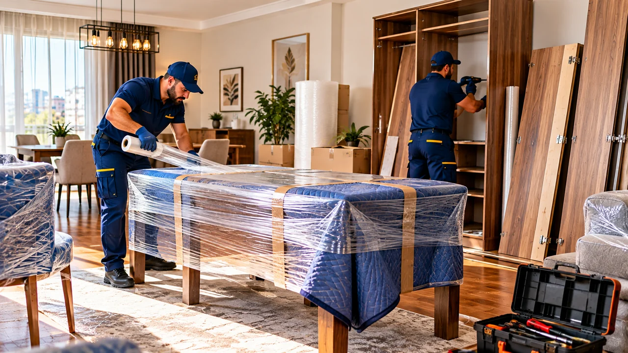 Mobilya taşıma ve paketleme hizmeti